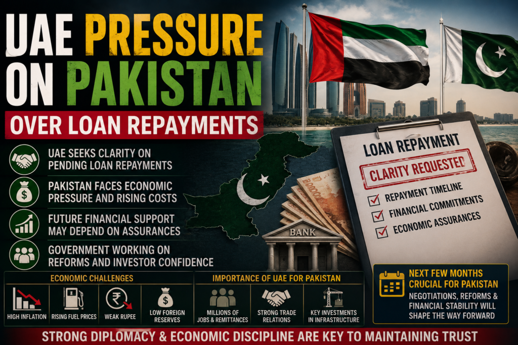 UAE Reportedly Pressures Pakistan Over Loan Repayments